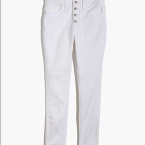 Madewell NWT Curvy High-Rise Skinny Crop Jeans